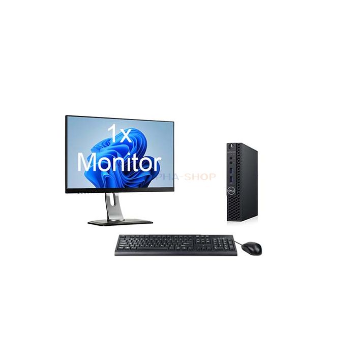 Dell OptiPlex 3060 Micro + 1x Monitor