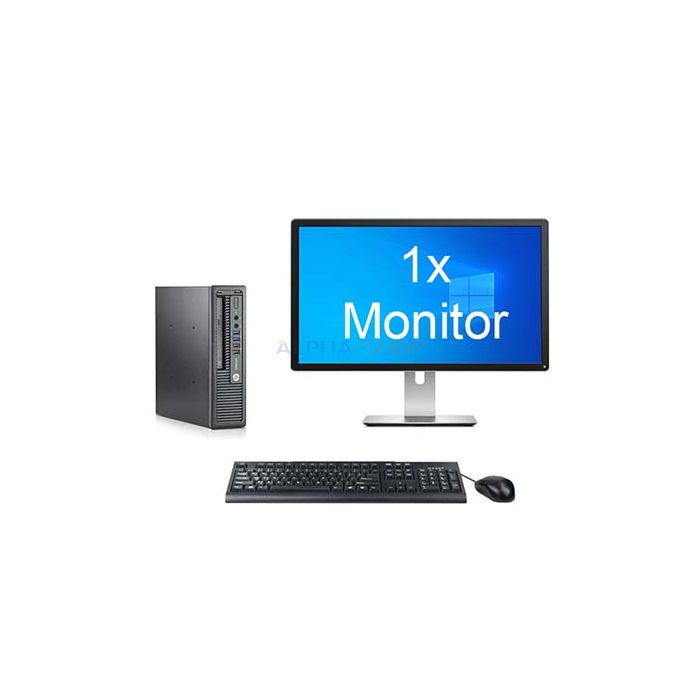 HP EliteDesk 800 G1 USDT + 1x Monitor