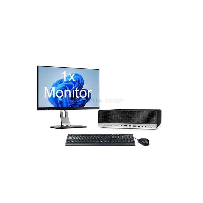 HP EliteDesk 800 G5 SFF + 1x Monitor