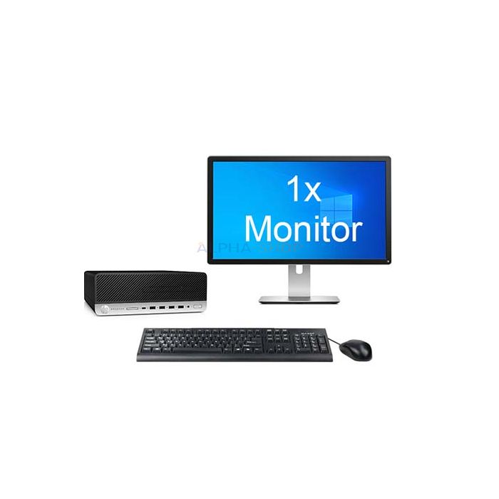 HP ProDesk 600 G3 SFF + 1x Monitor