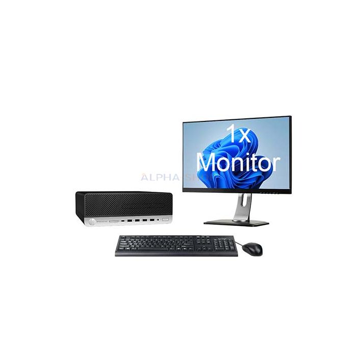 HP ProDesk 600 G5 SFF i5 9e Gen + 1x Monitor