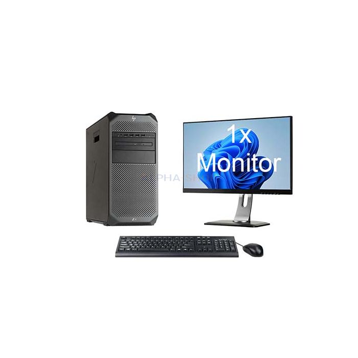 HP Z4 G4 Workstation TWR i9 10e Gen + 1x Monitor