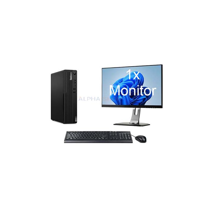 Lenovo ThinkCentre M70s SFF + 1x Monitor