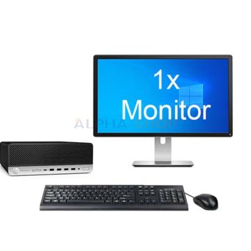 HP ProDesk 600 G3 SFF + 1x Monitor