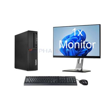 Lenovo ThinkCentre M720s SFF i5 8e Gen incl. 1 Monitor + Windows 11