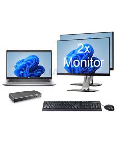 Dell Latitude 5420 i5 11e Gen 14" + 2x Monitor