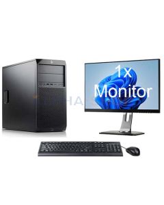 HP Z2 G4 Workstation TWR i7 8e Gen + 1x Monitor