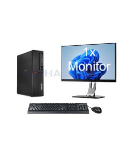 Lenovo ThinkCentre M720s SFF i5 8e Gen incl. 1 Monitor + Windows 11